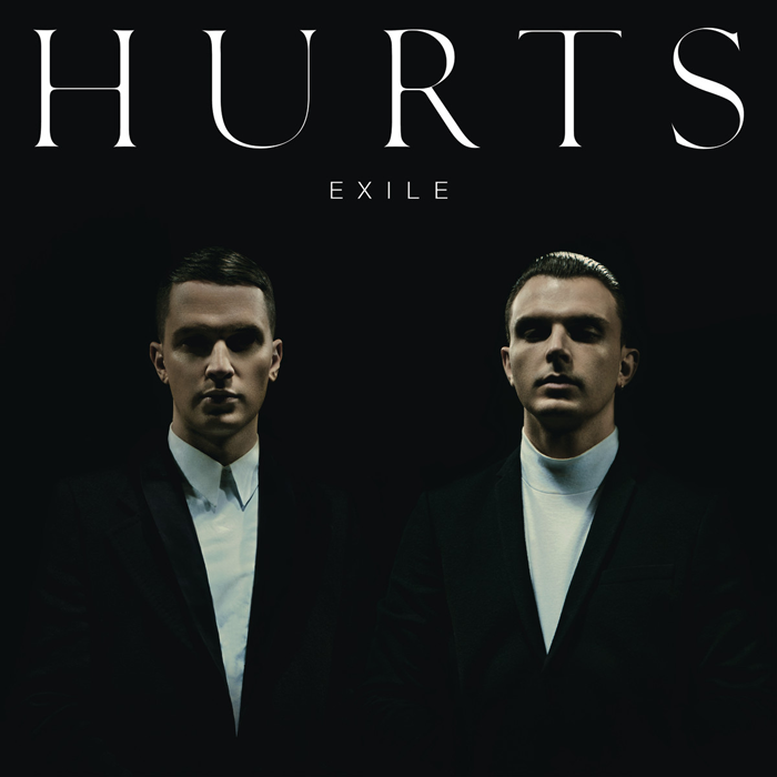 Carátula de Exile de Hurts hurts-exile-portada