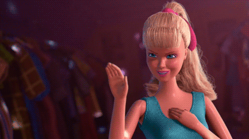 Barbie peleando